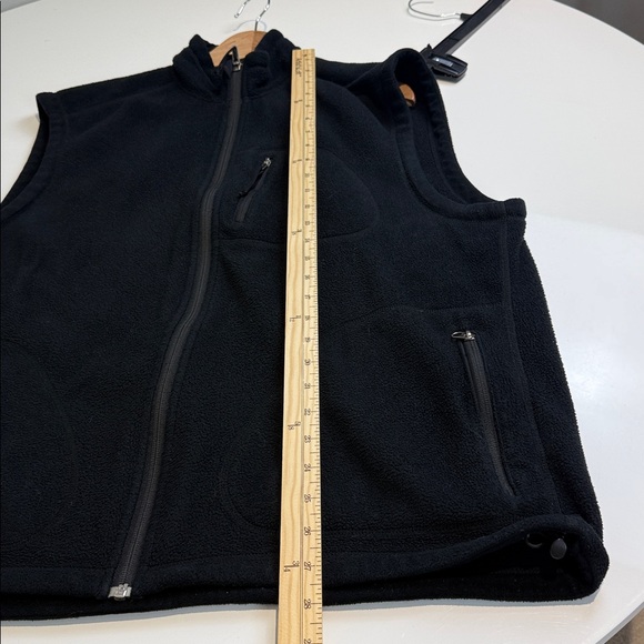 MEC Men's Black Fleece Vest Vintage Size Extra Large - Picture 5 of 6